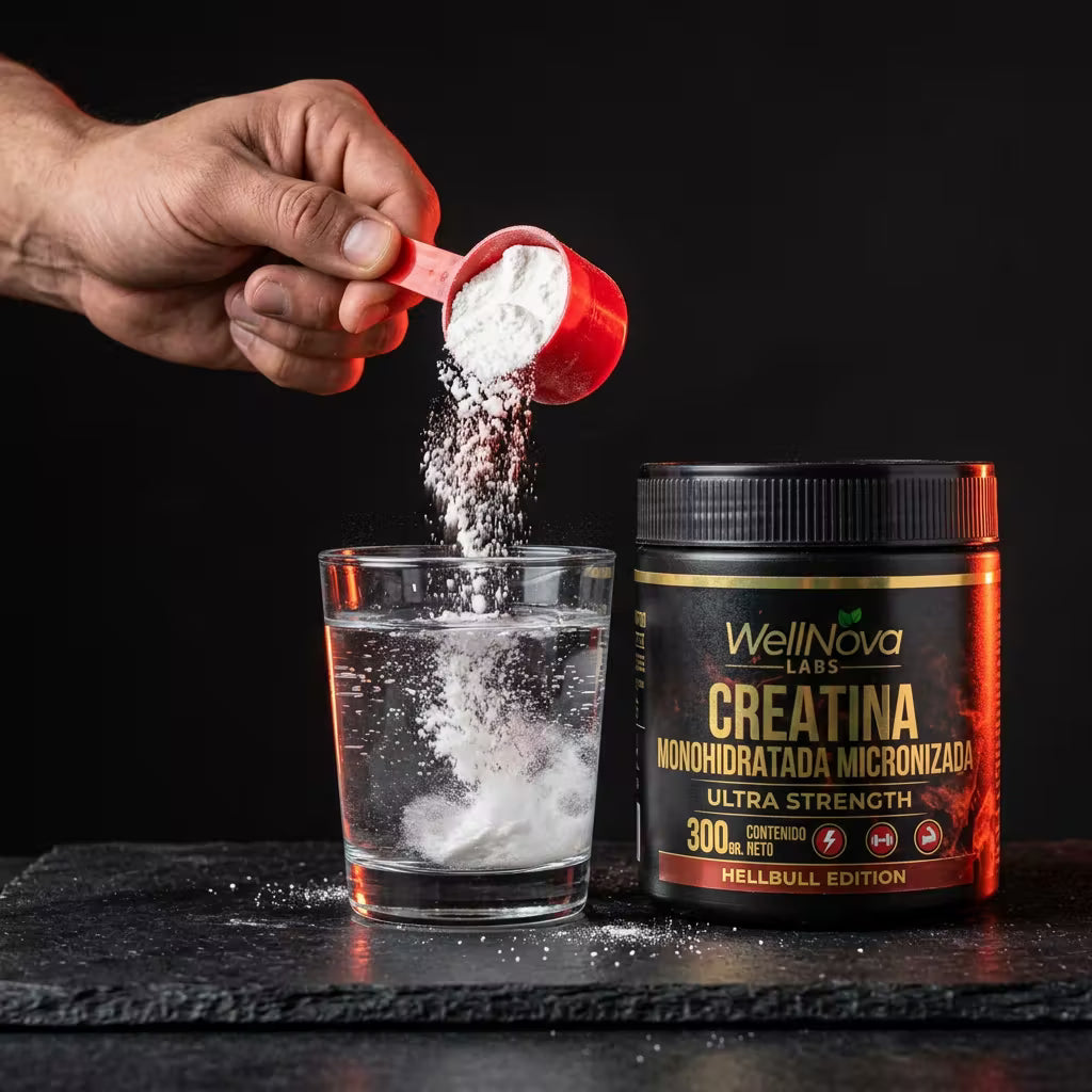 Creatina Hellbull: modo de uso