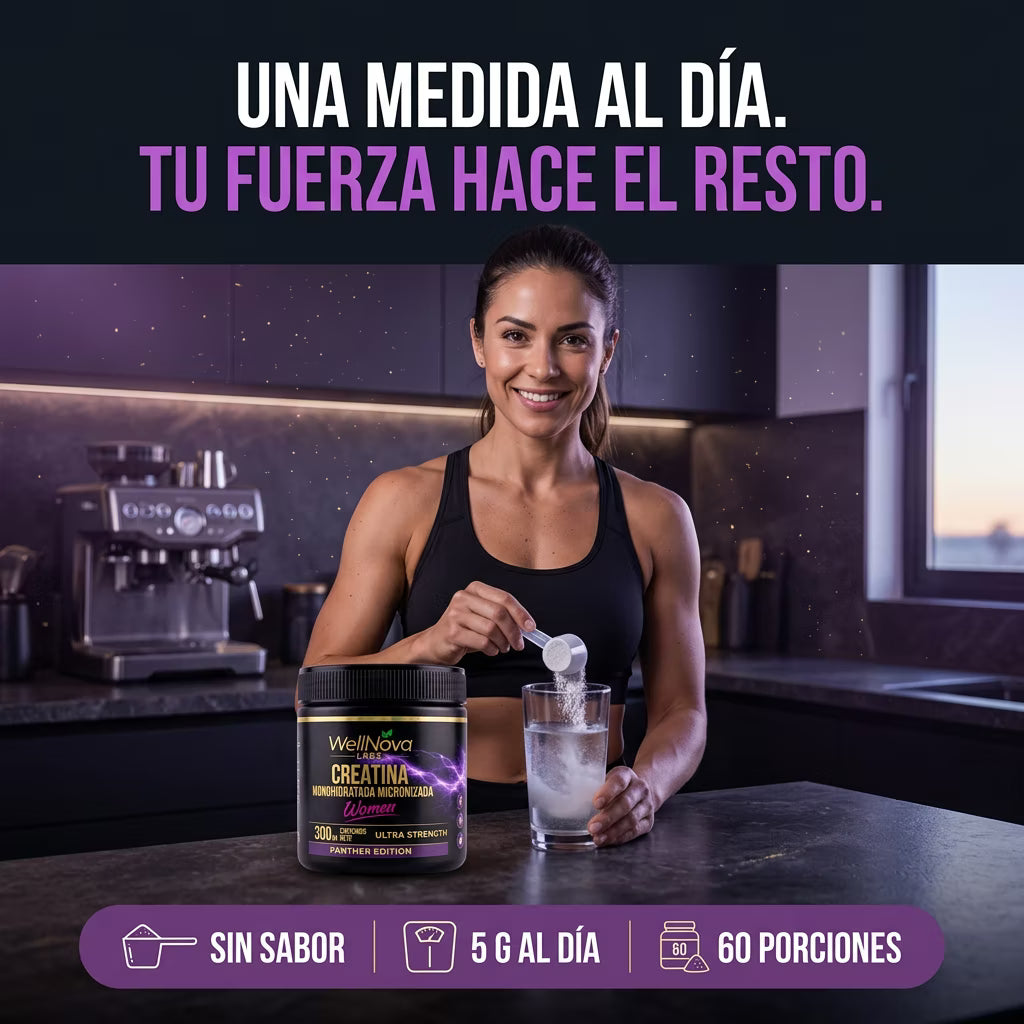 Creatina Women: una medida al día