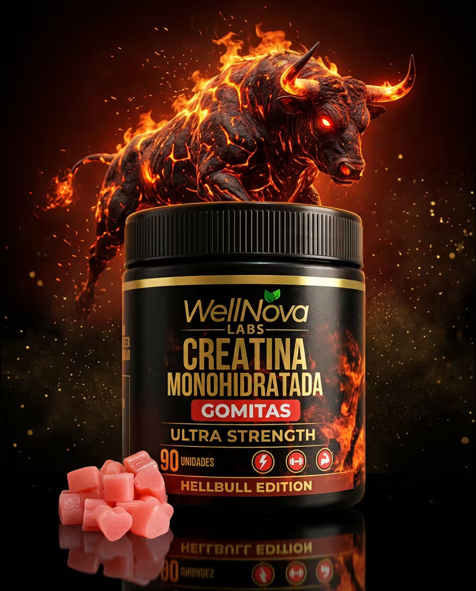 Creatina Gomitas Hellbull Edition