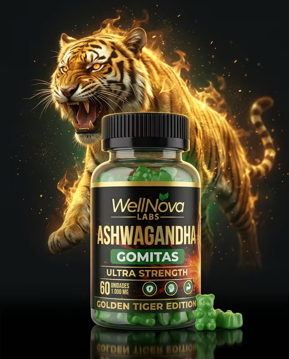 Ashwagandha Gomitas Golden Tiger Edition