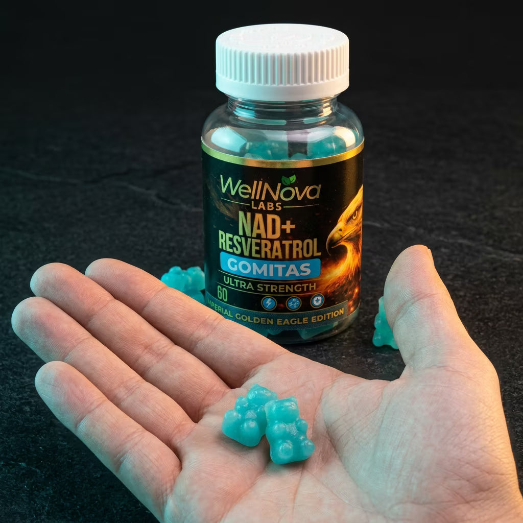 NAD+ Resveratrol Gomitas: modo de uso