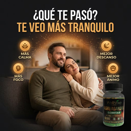 Ashwagandha Gomitas: te veo más tranquilo