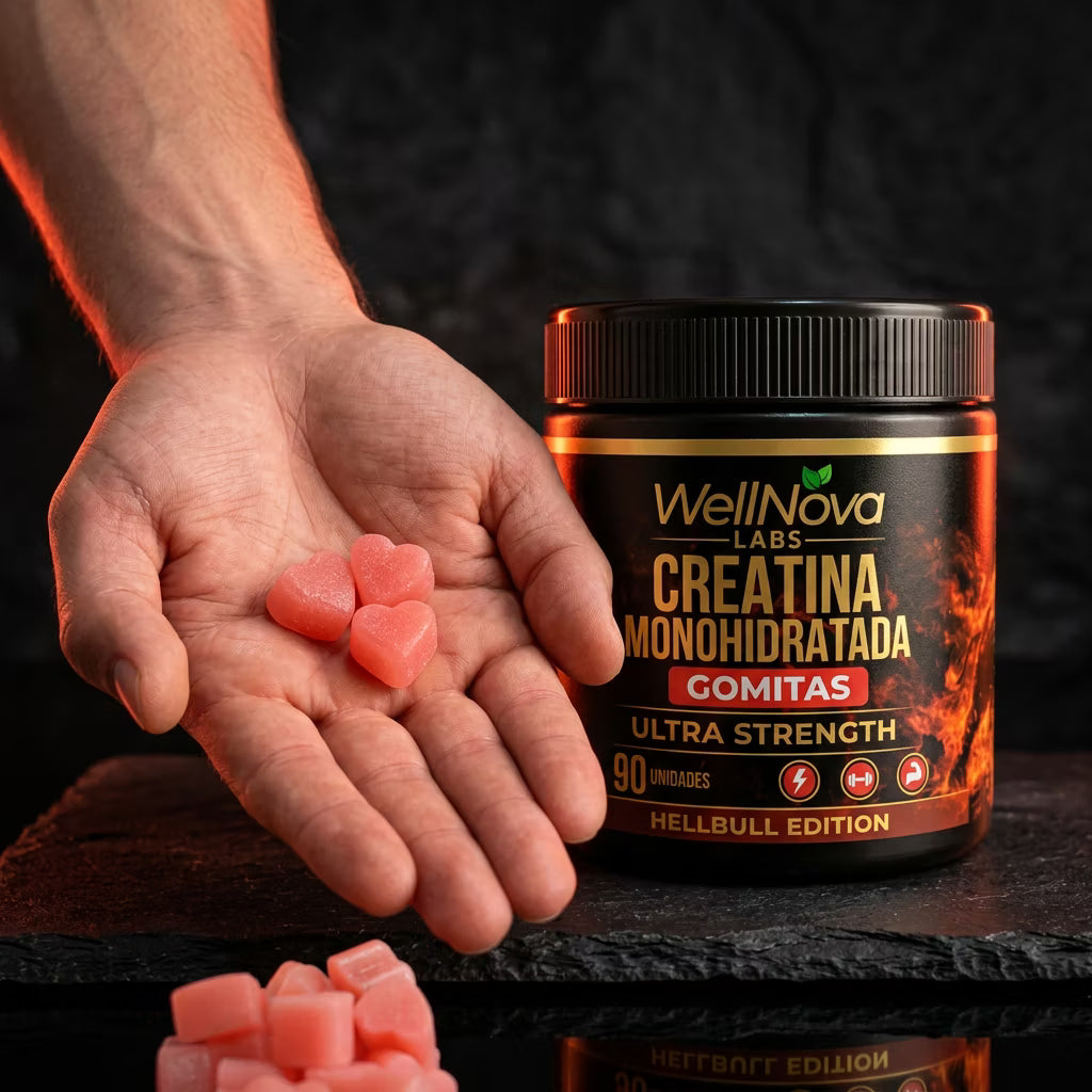 Creatina Gomitas: modo de uso