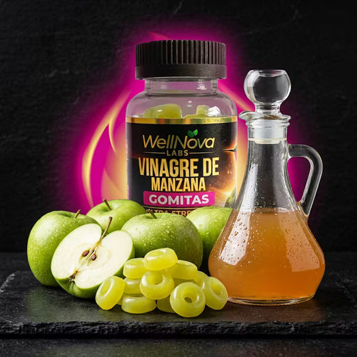 WellNova Labs Vinagre de Manzana Gomitas Ruby Hummingbird Edition